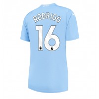 Manchester City Rodri Hernandez #16 Heimtrikot Frauen 2023-24 Kurzarm